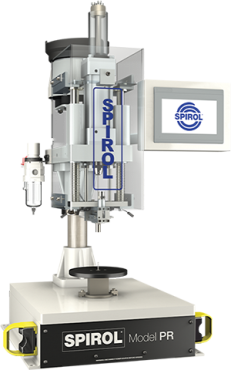 SPIROL also provided a Model PR Semi-Automatic Pin Inserter for the Complete Assembly Solution.