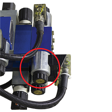 Several hydraulic poppet/solenoid valves that utilise Coiled Spring Pins