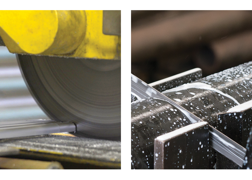Figure 2: Examples of how metal tubing is cut
